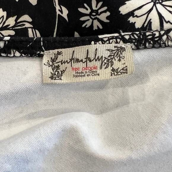 Free People Somethin Bout You Floral One Shoulder Bodysuit Size Large - Picture 5 of 8